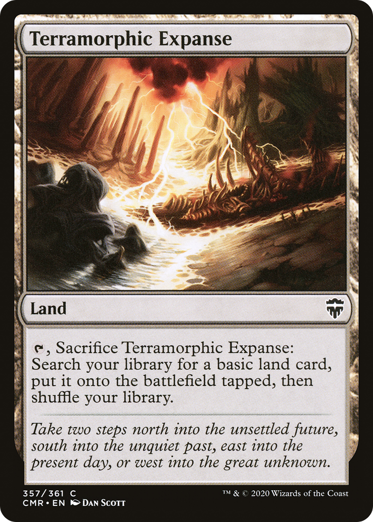 Image of Terramorphic Expanse (357) (CMR-357) - Commander Legends