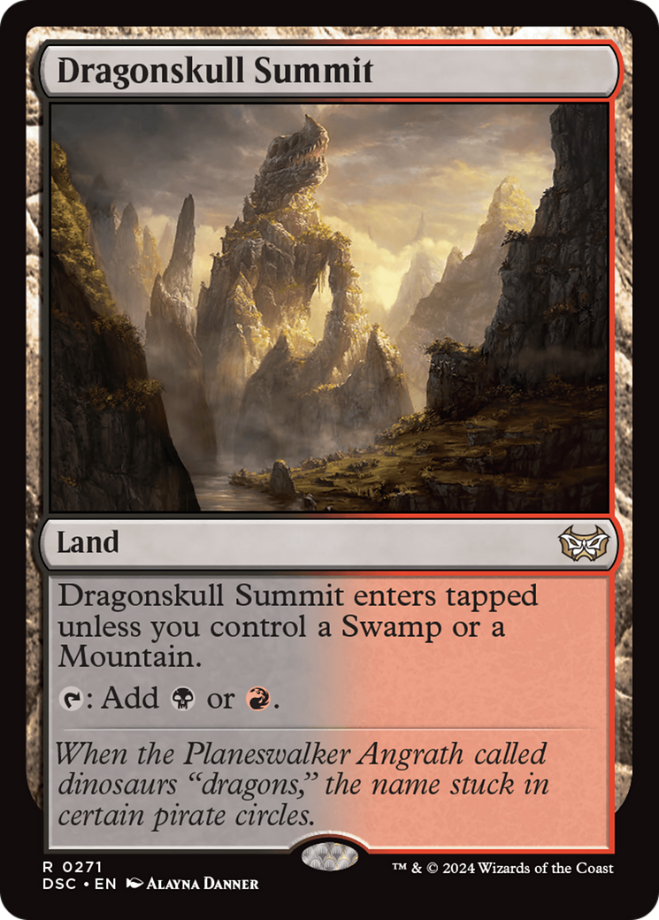 Image of Dragonskull Summit (DSC-271) - Duskmourn: House of Horror Commander