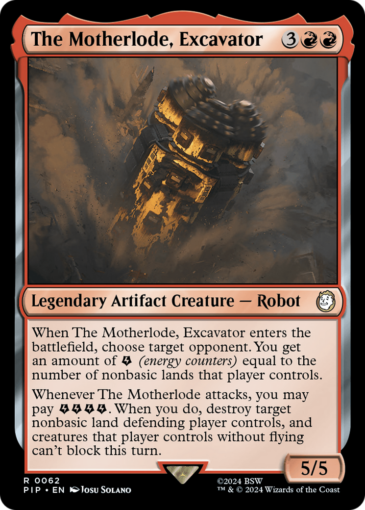 Image of The Motherlode, Excavator (PIP-062) - Fallout