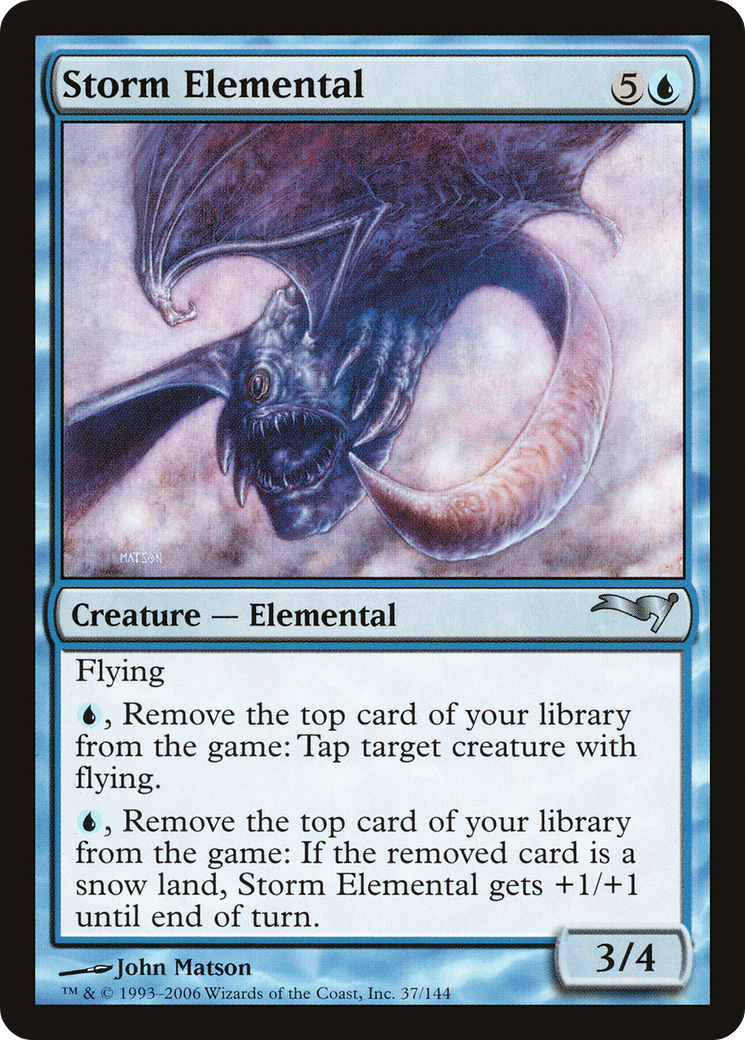 Image of Storm Elemental (CTD-037) - Coldsnap Theme Decks
