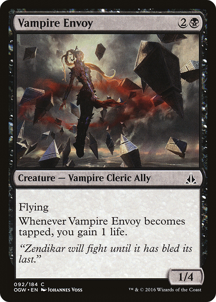 Image of Vampire Envoy (OGW-092) - Oath of the Gatewatch