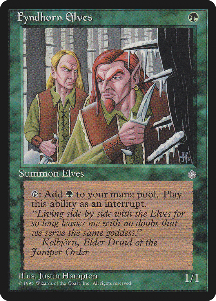 Image of Fyndhorn Elves (ICE-132) - Ice Age