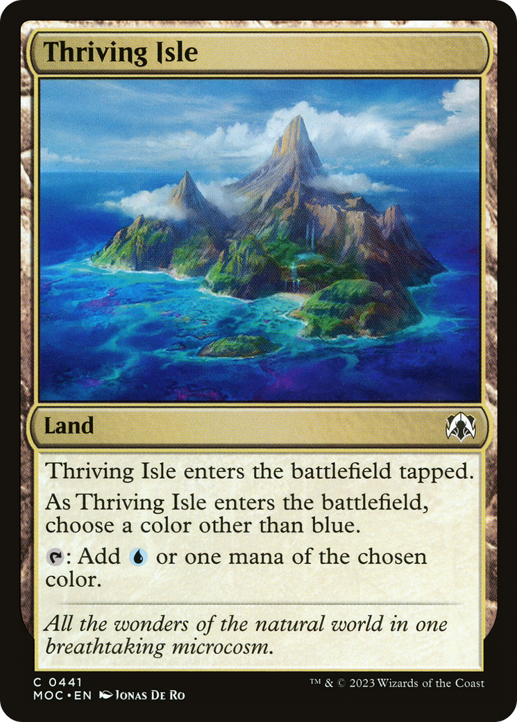 Image of Thriving Isle (MOC-441) - March of the Machine Commander