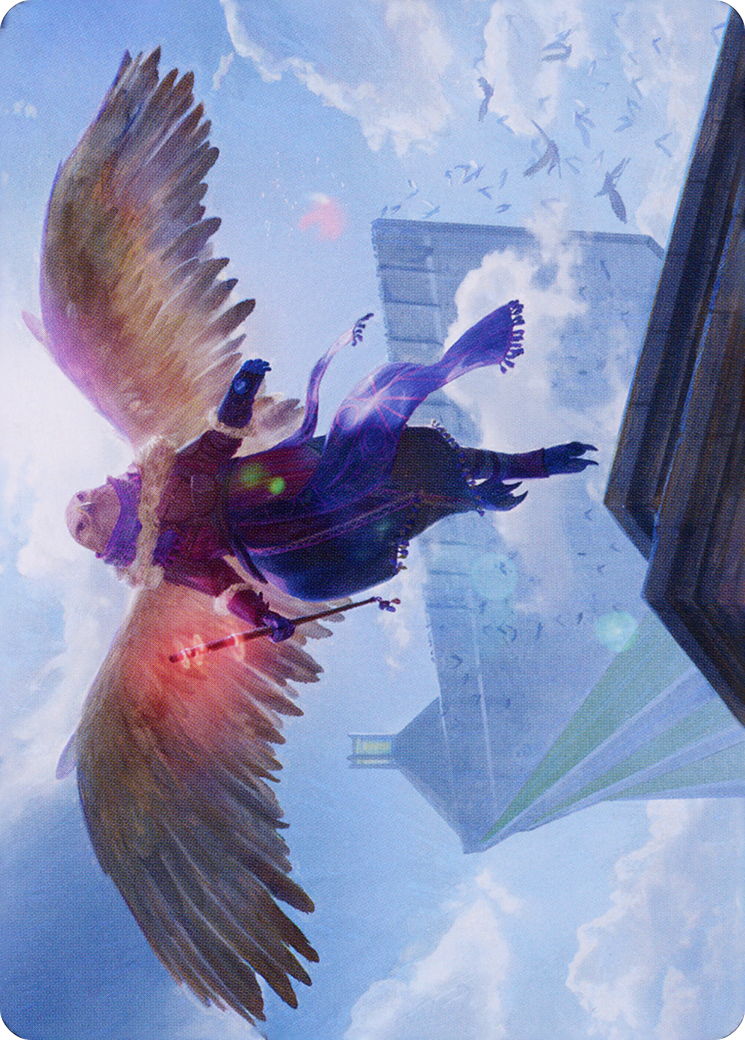 Image of Balmor, Battlemage Captain // Balmor, Battlemage Captain (ADMU-044) - Dominaria United Art Series (Borderless)