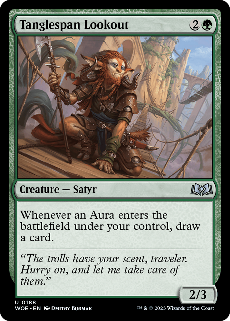 Image of Tanglespan Lookout (WOE-188) - Wilds of Eldraine Foil