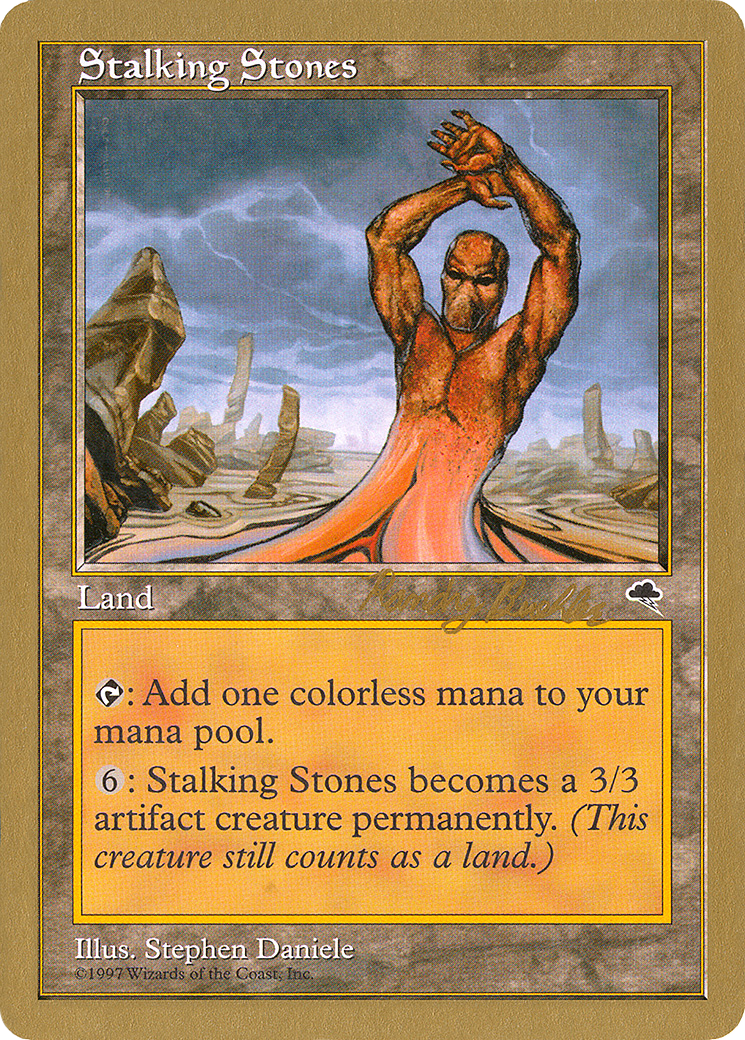 Image of Stalking Stones - 1998 Randy Buehler (TMP) (WCD-) - World Championship Decks 1998