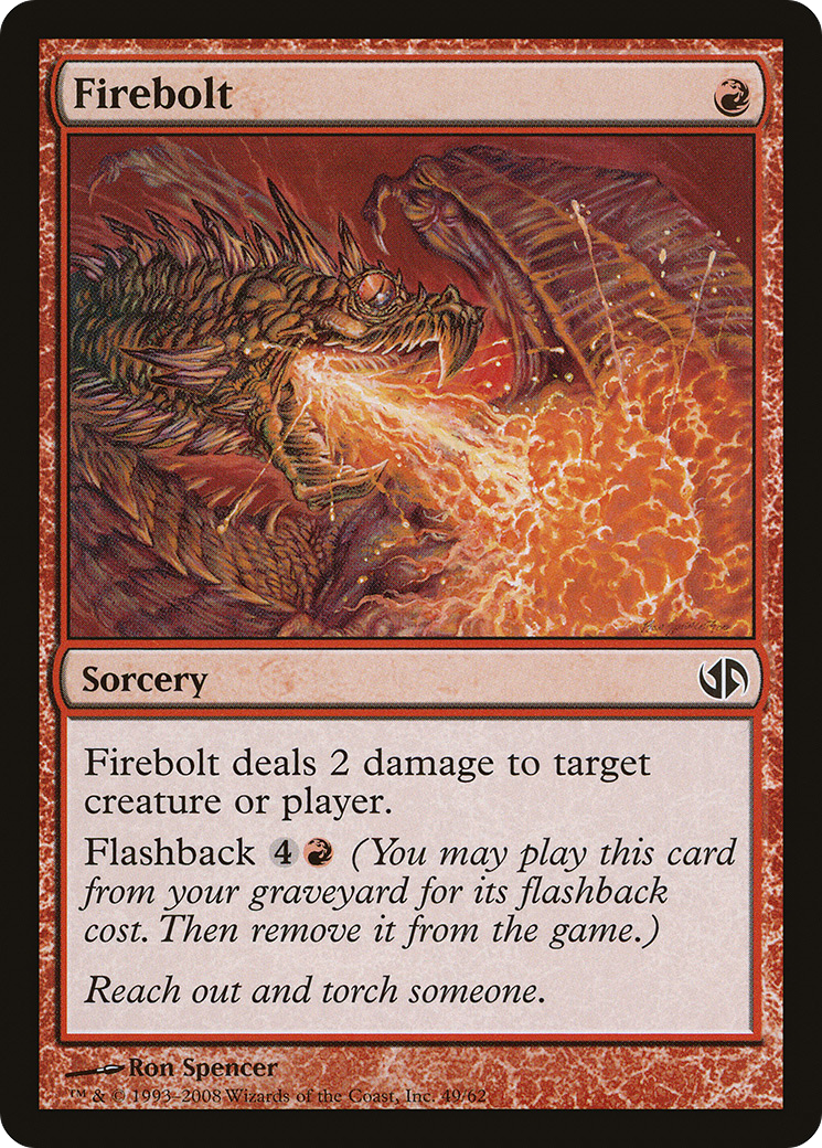 Image of Firebolt (DD2-049) - Duel Decks: Jace vs. Chandra