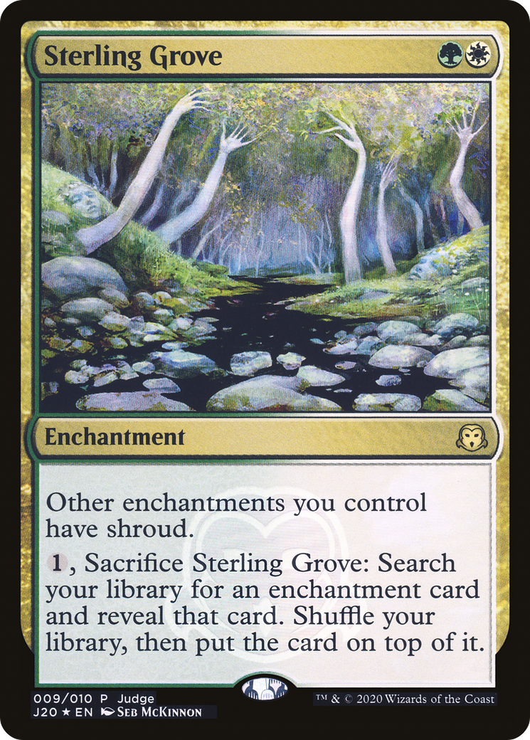 Image of Sterling Grove (JDG-009) - Judge Gift Cards 2020 Foil