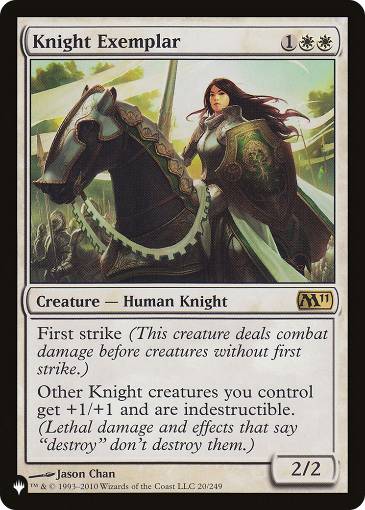Image of Knight Exemplar (M11) (LIST-M11-20) - The List