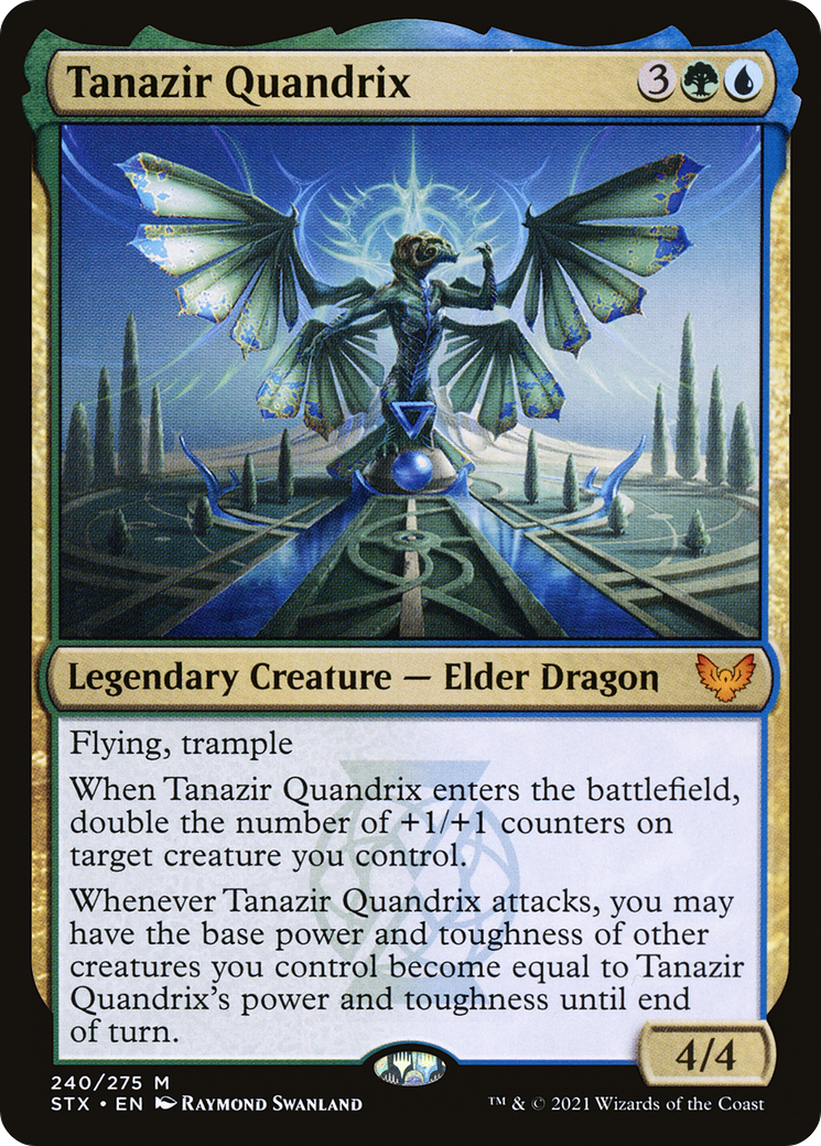Image of Tanazir Quandrix (STX-240) - Strixhaven: School of Mages Foil
