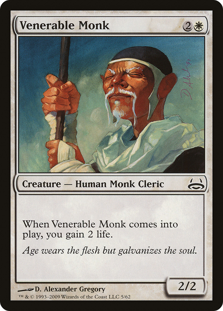 Image of Venerable Monk (DDC-005) - Duel Decks: Divine vs. Demonic