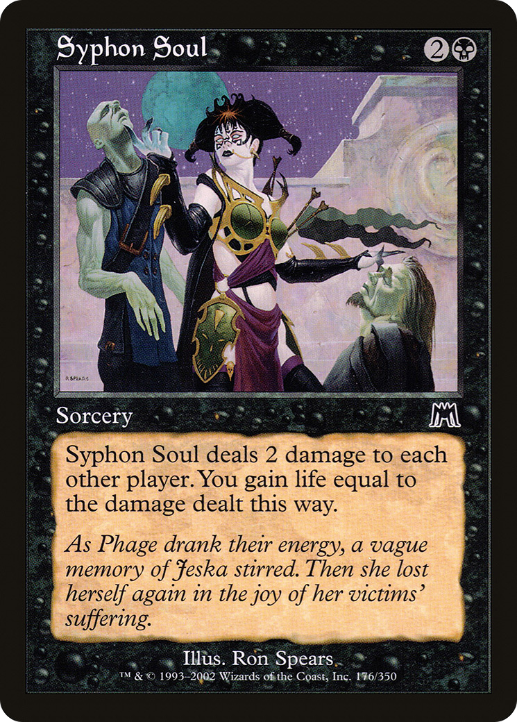 Image of Syphon Soul (ONS-176) - Onslaught Foil