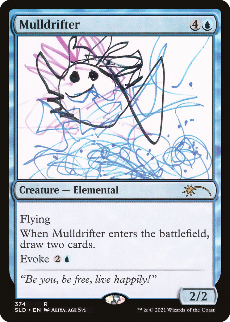 Image of Mulldrifter (374) (SLD-374) - Secret Lair Drop