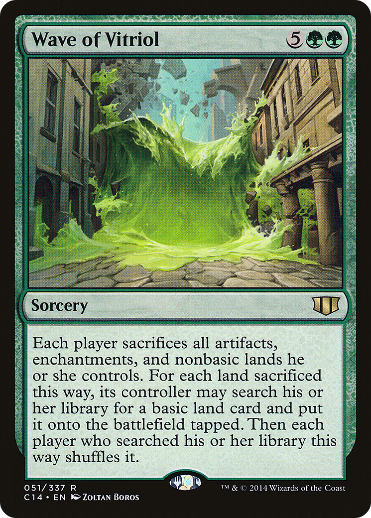 Image of Wave of Vitriol (C14-051) - Commander 2014