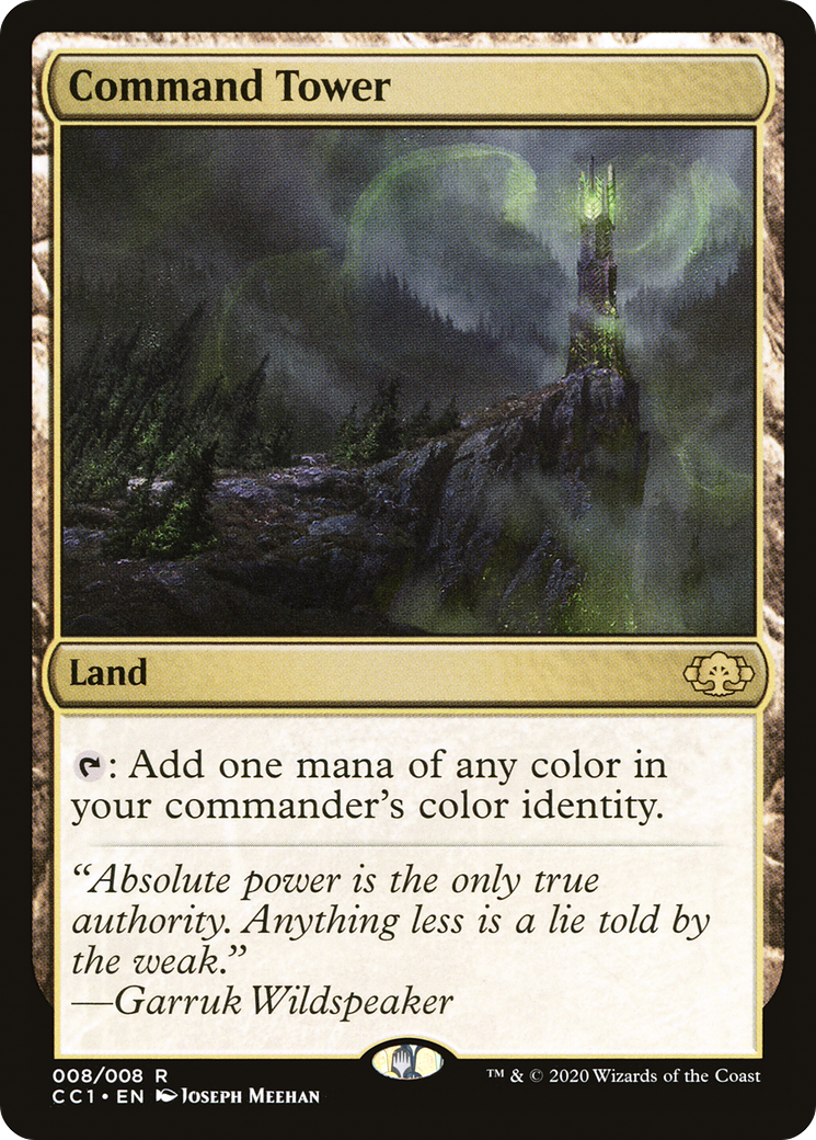 Image of Command Tower (CC1-008) - Commander Collection: Green