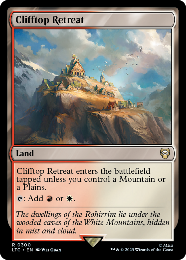 Image of Clifftop Retreat (LTC-300) - Tales of Middle-earth Commander