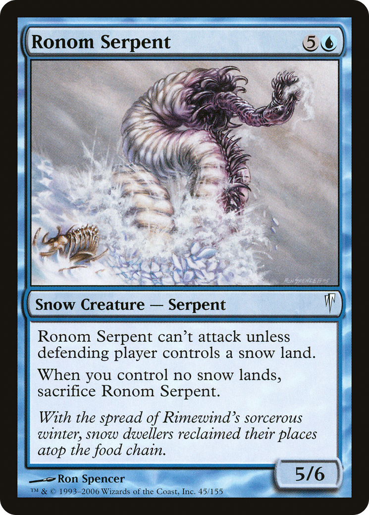 Image of Ronom Serpent (CSP-045) - Coldsnap