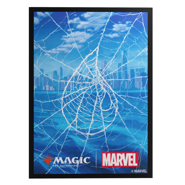 Image of Card Sleeves: MTG Premium Art- Marvel's Spider-Man- Spider-Man Island