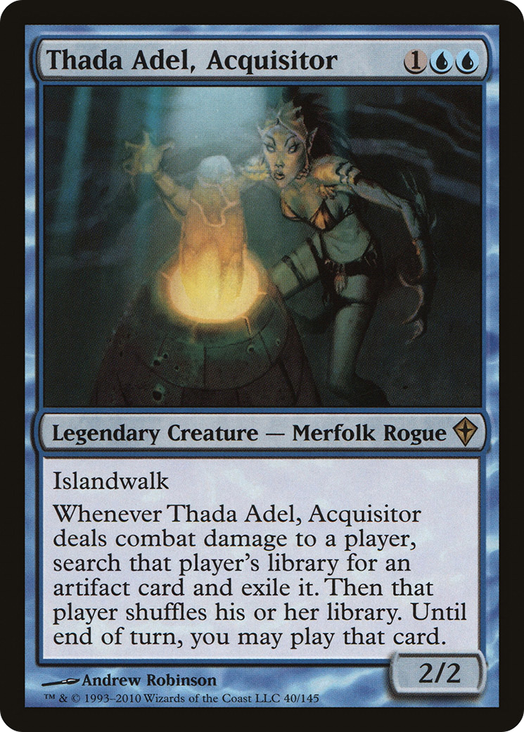Image of Thada Adel, Acquisitor (WWK-040) - Worldwake Foil