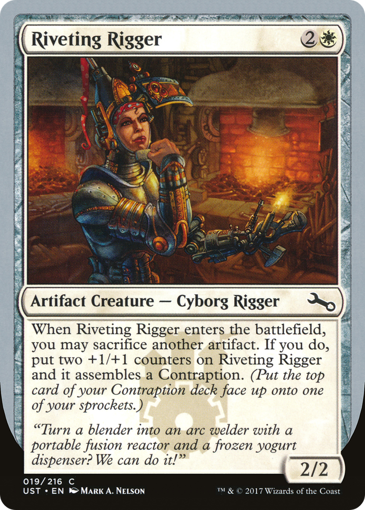 Image of Riveting Rigger (UST-019) - Unstable
