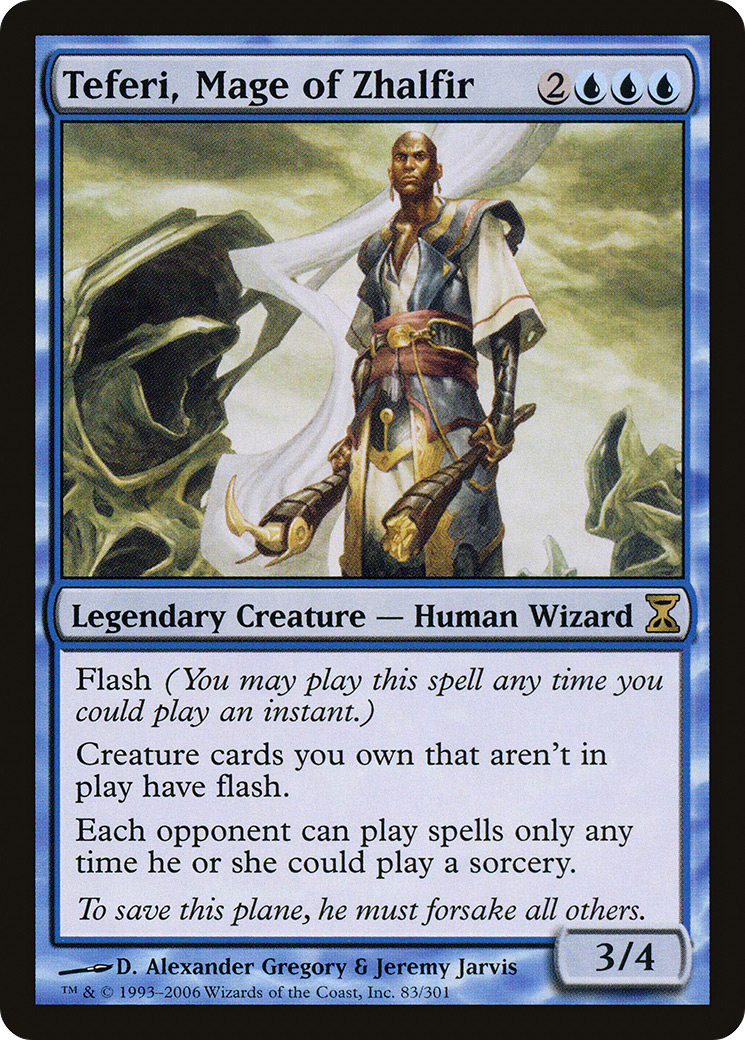 Image of Teferi, Mage of Zhalfir (TSP-083) - Time Spiral