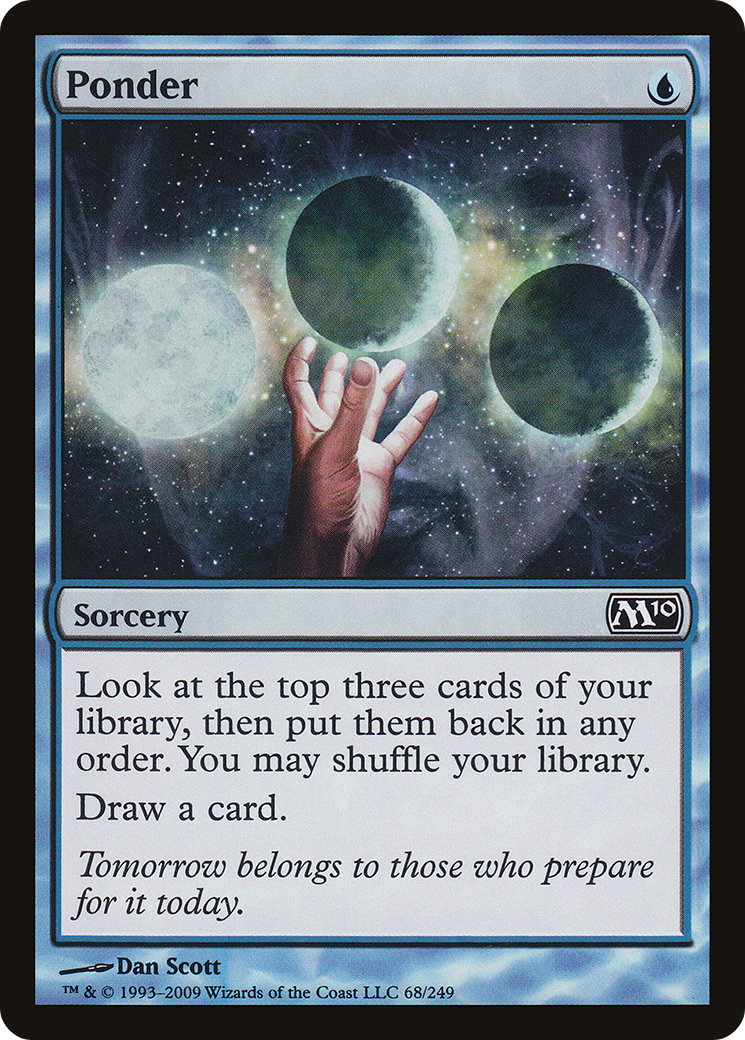 Image of Ponder (M10-068) - Magic 2010