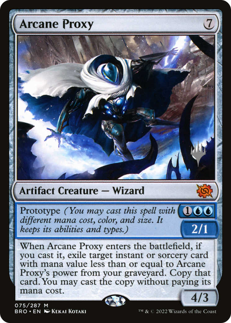 Image of Arcane Proxy (PPBRO-75P) - The Brothers' War Promos Foil