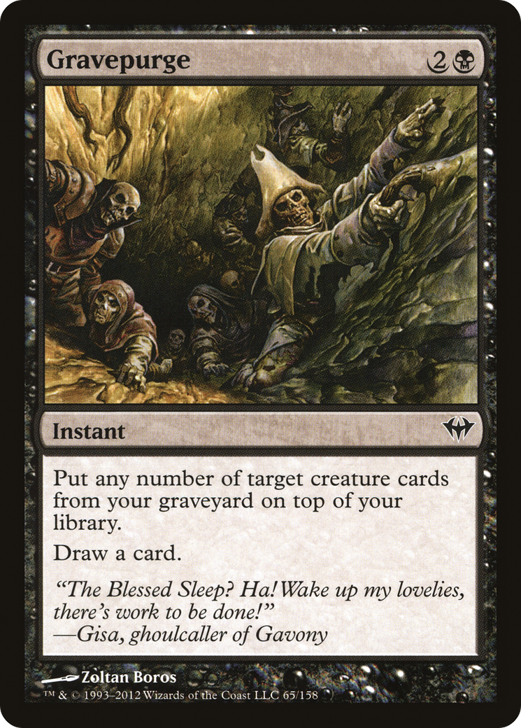 Image of Gravepurge (DKA-065) - Dark Ascension