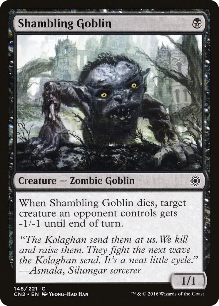 Image of Shambling Goblin (CN2-148) - Conspiracy: Take the Crown