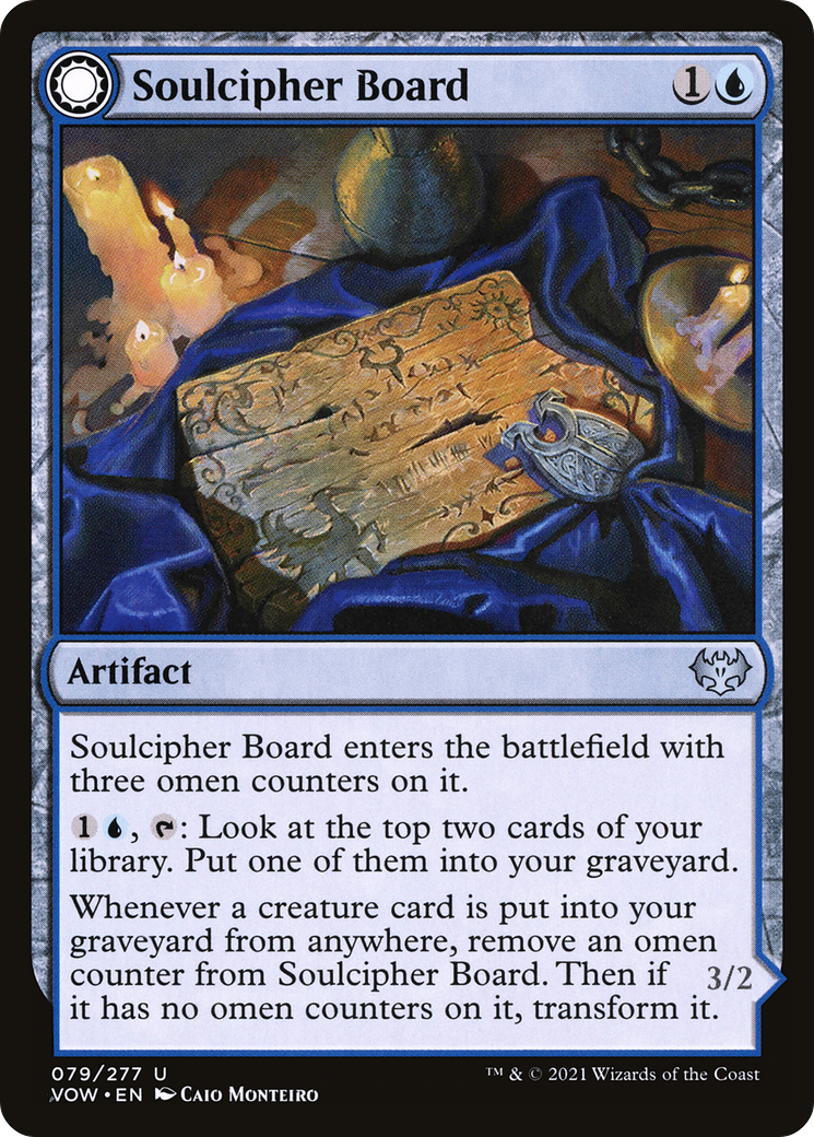 Image of Soulcipher Board (VOW-079) - Innistrad: Crimson Vow: (Double Faced Transform)