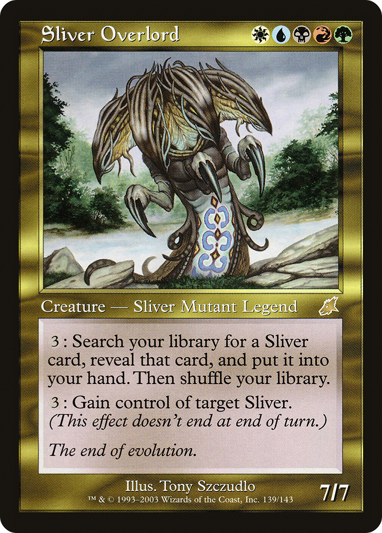 Image of Sliver Overlord (SCG-139) - Scourge