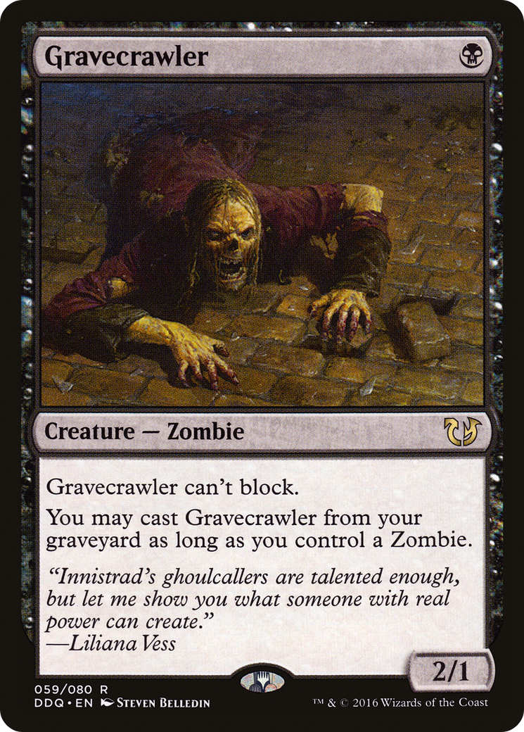 Image of Gravecrawler (DDQ-059) - Duel Decks: Blessed vs. Cursed