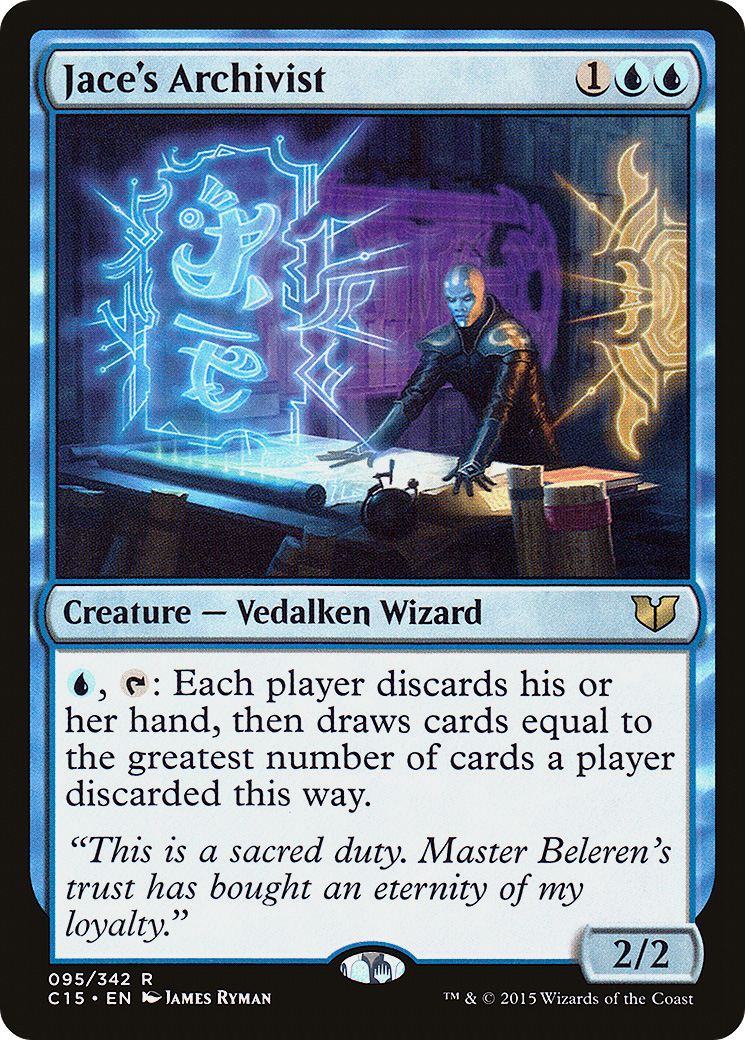 Image of Jace's Archivist (C15-095) - Commander 2015