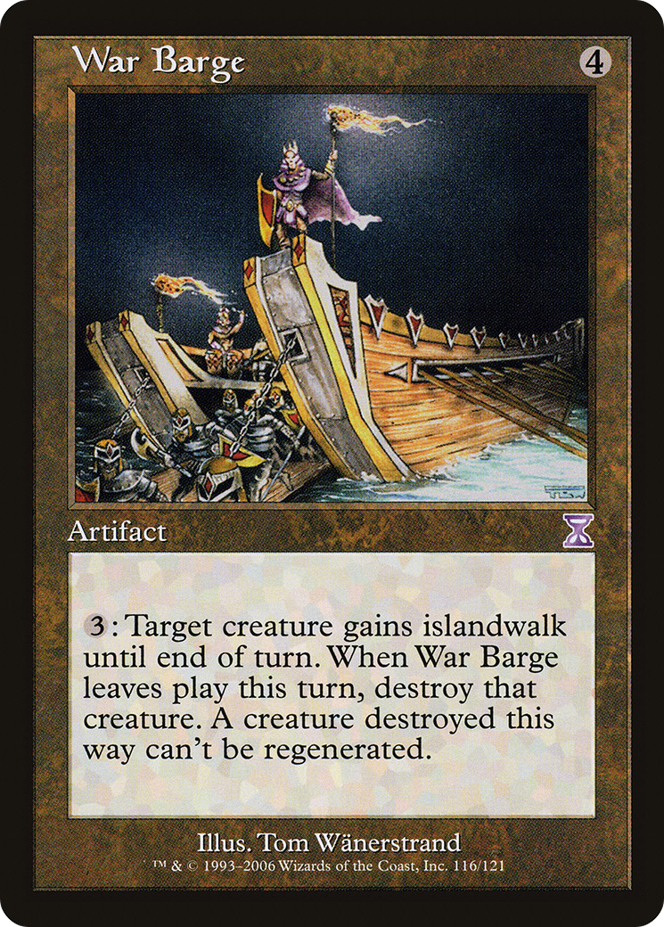 Image of War Barge (TSB-116) - Time Spiral Timeshifted Foil