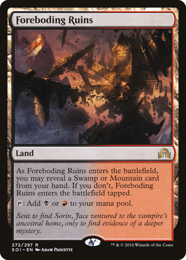 Image of Foreboding Ruins (SOI-272) - Shadows over Innistrad