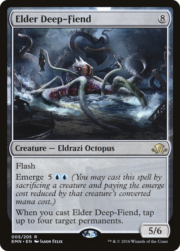 Image of Elder Deep-Fiend (EMN-005) - Eldritch Moon