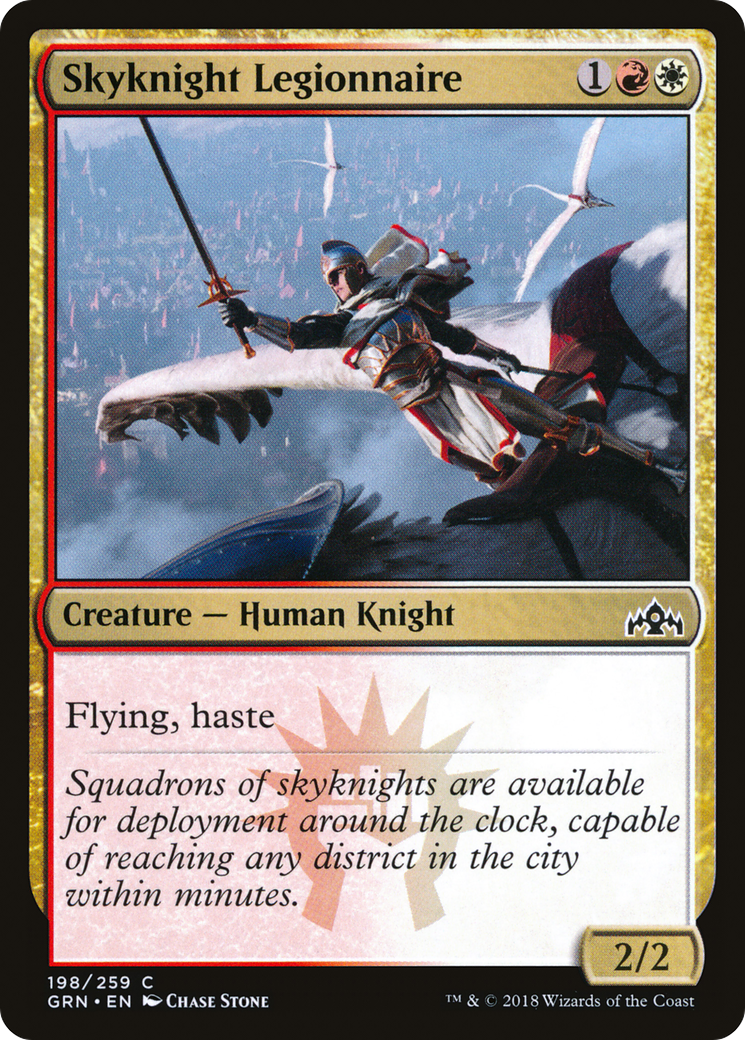 Image of Skyknight Legionnaire (GRN-198) - Guilds of Ravnica