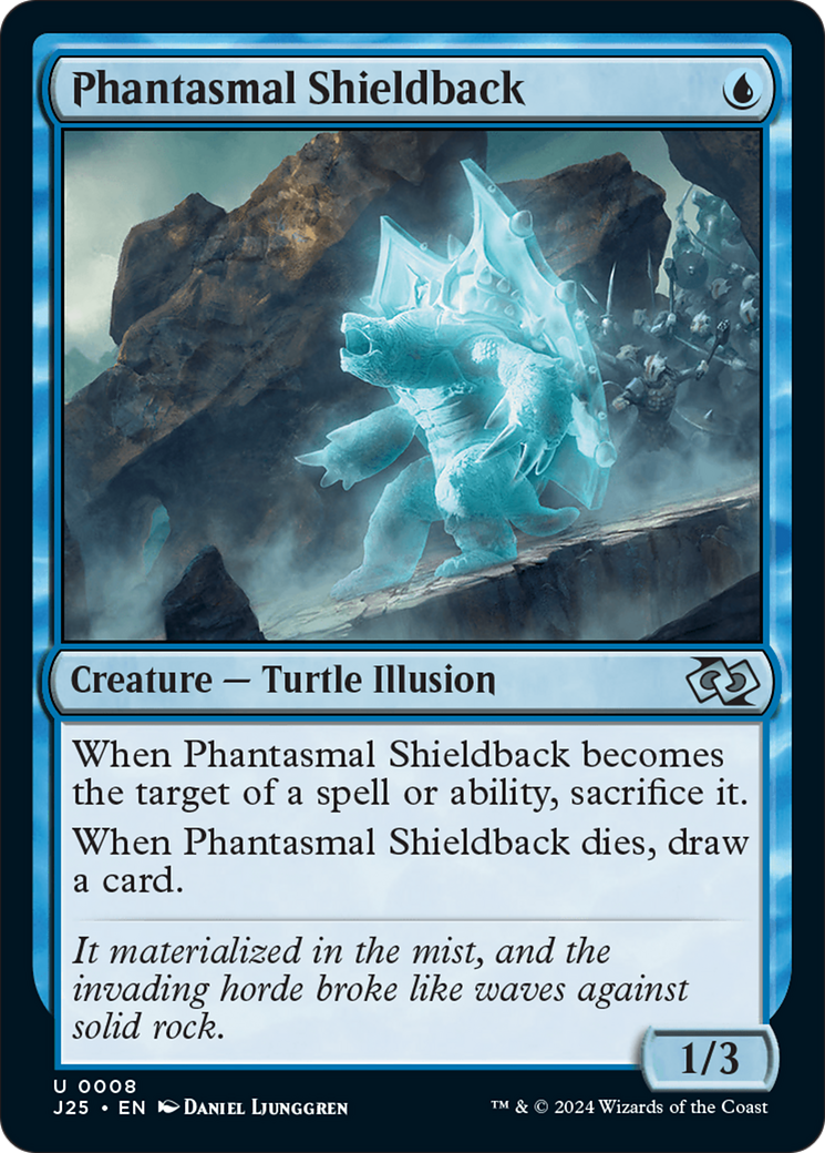 Image of Phantasmal Shieldback (J25-008) - Foundations Jumpstart