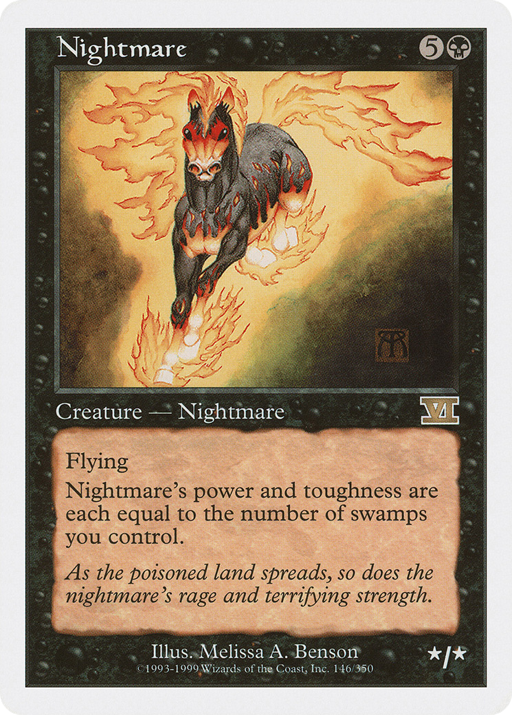 Image of Nightmare (6ED-146) - Classic Sixth Edition