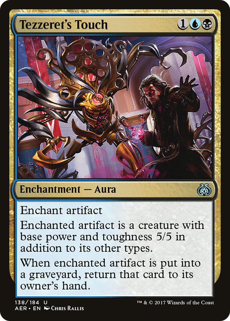 Image of Tezzeret's Touch (AER-138) - Aether Revolt