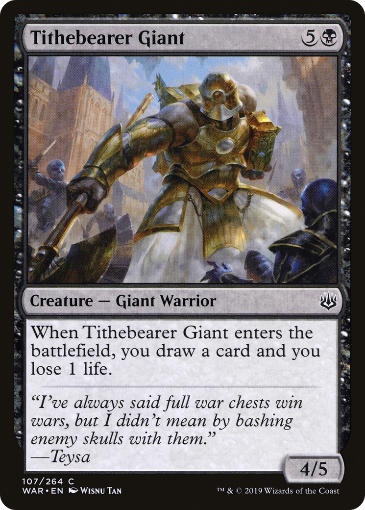 Image of Tithebearer Giant (WAR-107) - War of the Spark