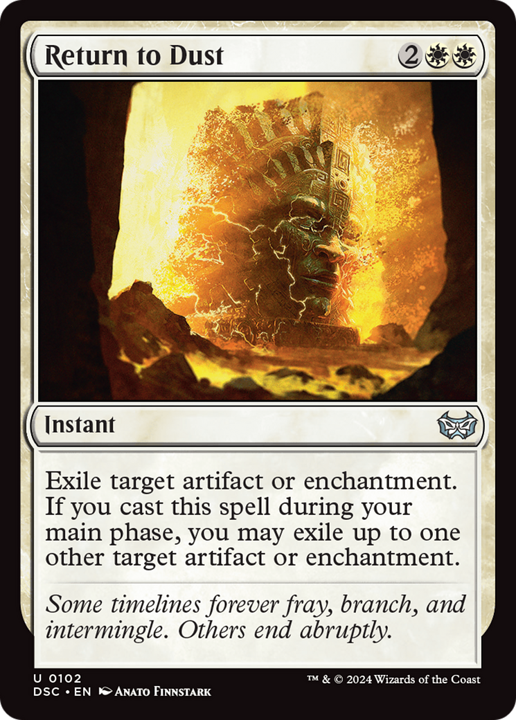 Image of Return to Dust (DSC-102) - Duskmourn: House of Horror Commander
