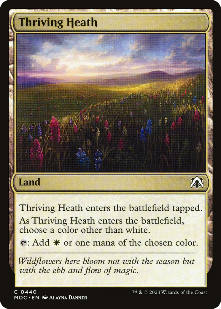 Image of Thriving Heath (MOC-440) - March of the Machine Commander