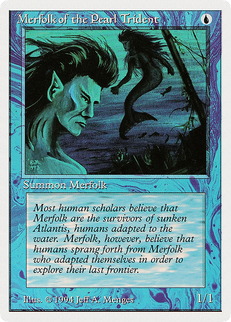 Image of Merfolk of the Pearl Trident (SUM-068) - Summer Magic / Edgar