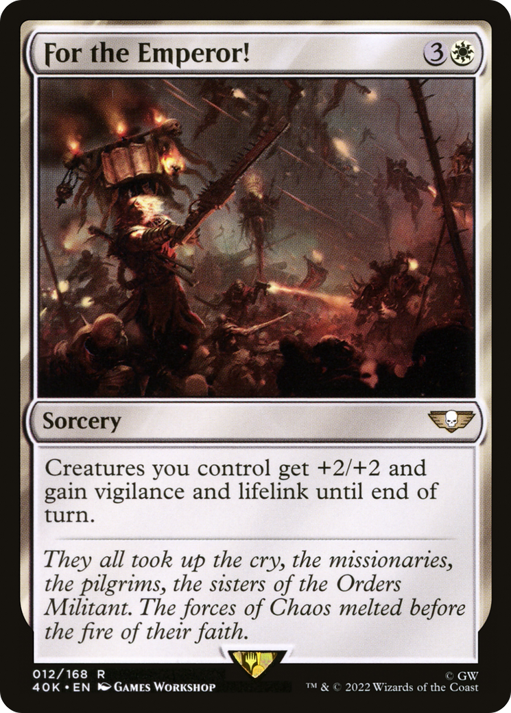 Image of For the Emperor! (40K-012) - Warhammer 40,000 Commander
