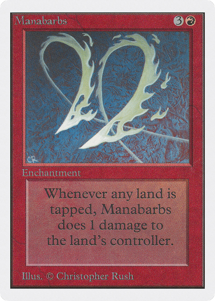 Image of Manabarbs (2ED-) - Unlimited Edition