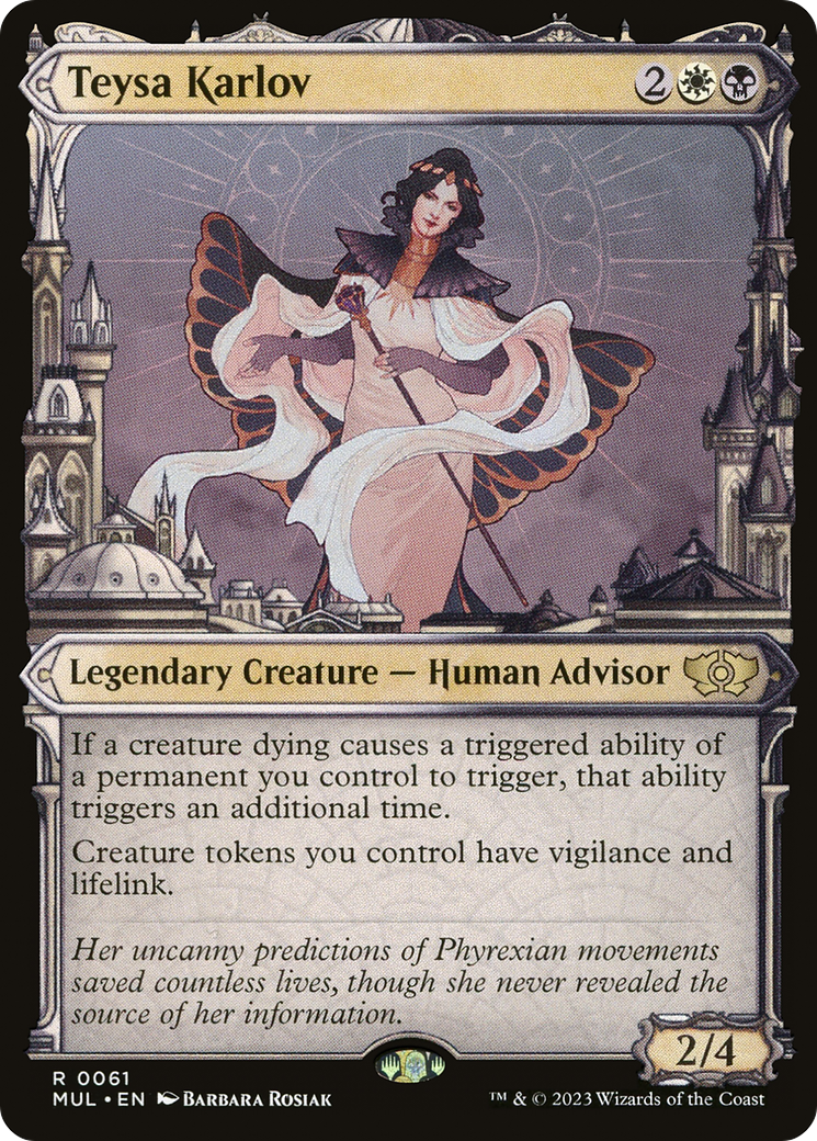 Image of Teysa Karlov (MUL-061) - Multiverse Legends: (Showcase) Foil