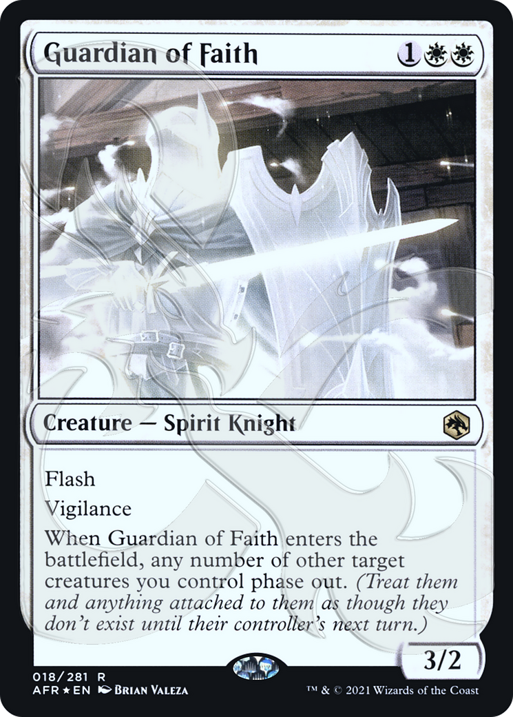Image of Guardian of Faith (AFR&-018) - Adventures in the Forgotten Realms Promos Foil