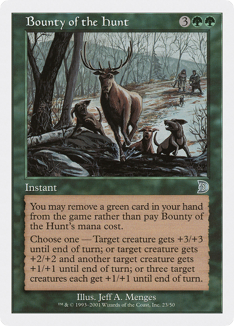 Image of Bounty of the Hunt (DKM-023) - Deckmasters