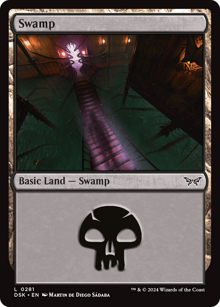 Image of Swamp (0281) (DSK-281) - Duskmourn: House of Horror